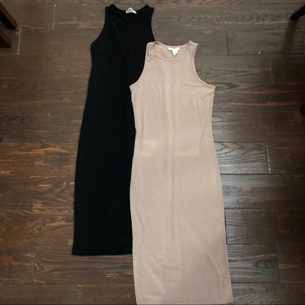 BOGO Black and Tan dresses